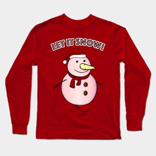 Snowman Long Sleeve T-Shirt